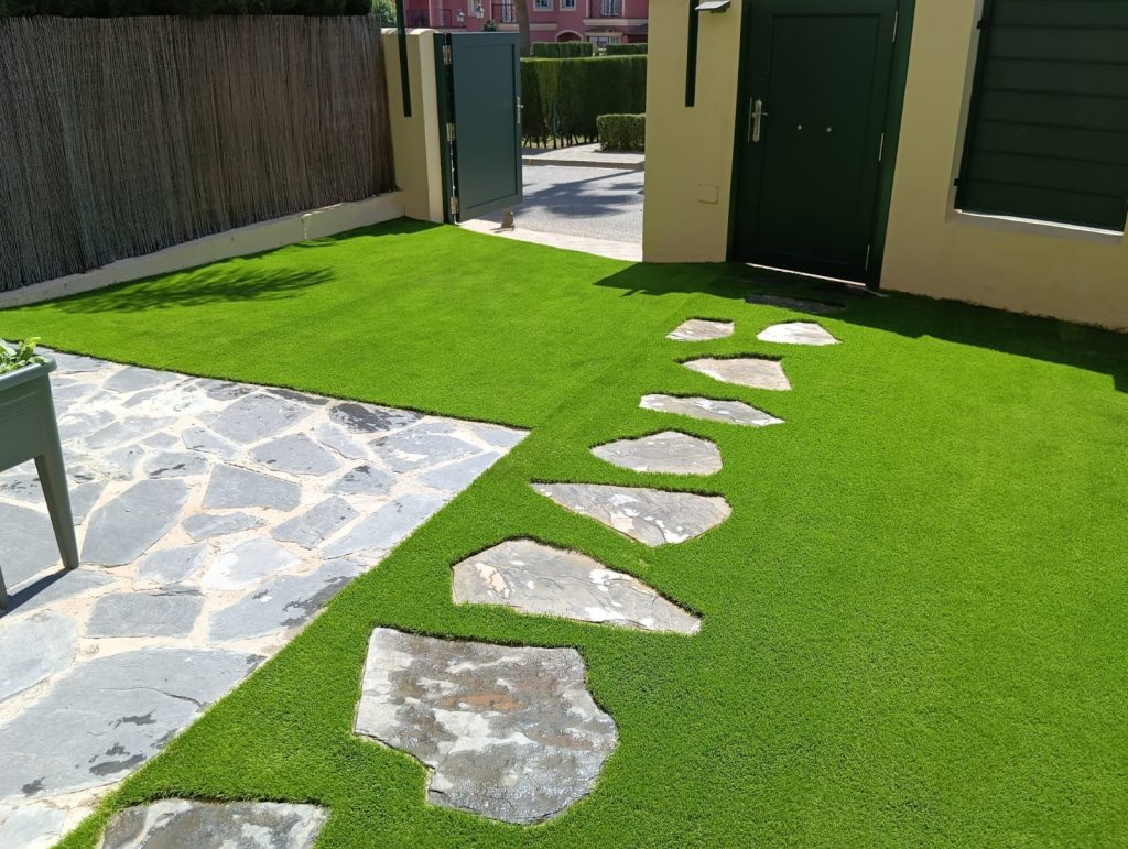 artificial grass perfect for drought