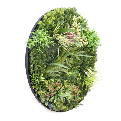 JV-CIRCULO-NEGRO-100-2 Vertical Garden Black Circle