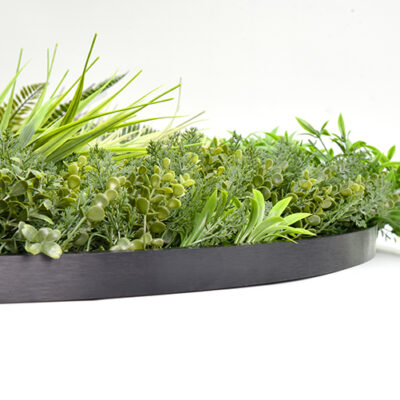 JV-CIRCULO-NEGRO-100-3 Vertical Garden Black Circle