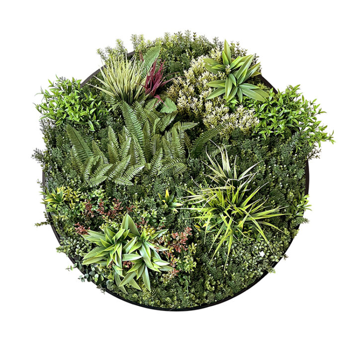 JV-CIRCULO-NEGRO_100_1 Vertical Garden Black Circle