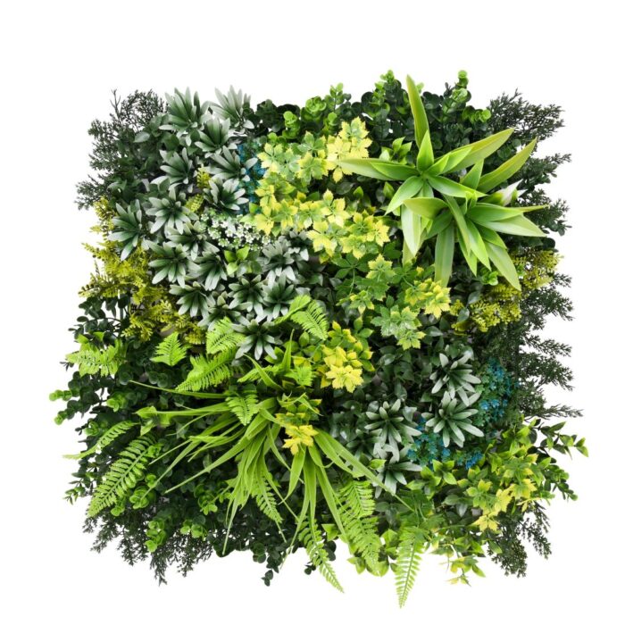 Mediterraner vertikaler Garten 50x50